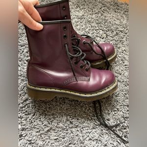 MOVING SALE Dr martens 1460W purple